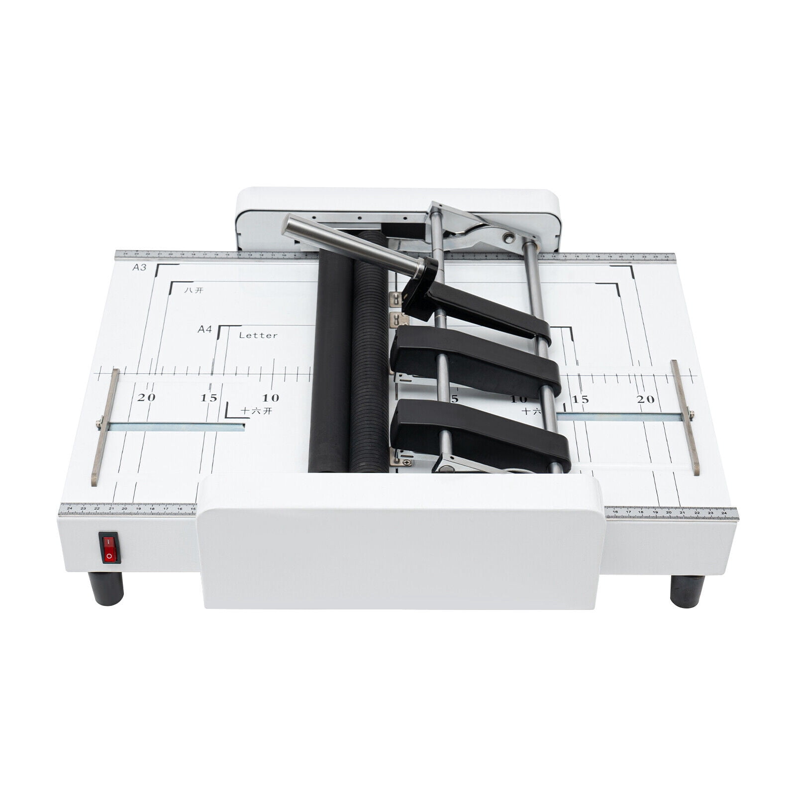 Denest A3 Booklet Folding Binding Machine Paper Stapling Making Book Stapler Office 60W