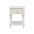 thumbnail image 6 of Pemberly Row Transitional Solid Wood Side Table in White, 6 of 14