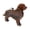 Model B small size, variant on Wood Pet Hair Memorials Box Customizable With Pet Name And Color For Uniqued Keepsakes Companion