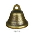 thumbnail image 6 of Dserfhy Small Bell Christmas Ornaments Vintage Brass Jingle Bells with Hook for Hanging Wind Chimes Making Home Wedding Christmas Party Decoration, 6 of 8