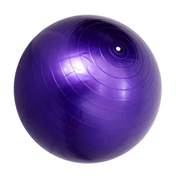 Pelota de Ejercicio de Yoga Antideslizante Duradero Sunnimix 2mm 45cm Color Púrpura