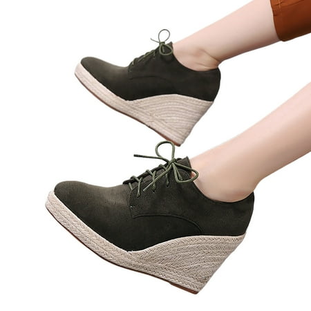 

WILLBEST Women Shoes Casual Dressy Women Casual Printed Fashionable Flat Large Size Flock Casual Shoes