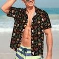 thumbnail image 5 of Lsque Wild West Cowboy pattern Hawaiian Shirt for Men, Unisex Summer Beach Casual Short Sleeve Button Down Shirts-3X-Large, 5 of 9