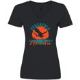 thumbnail image 3 of Inktastic Pensacola Florida Vacation Trip Women's V-Neck T-Shirt, 3 of 5