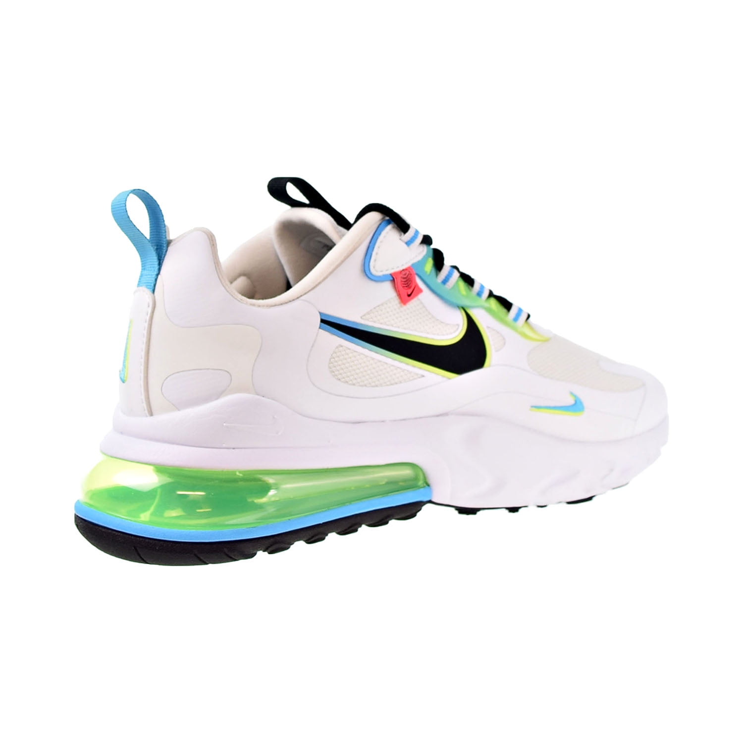 Nike Women's Air Max 270 React SE White/Blue Fury Shoes CK6457-100