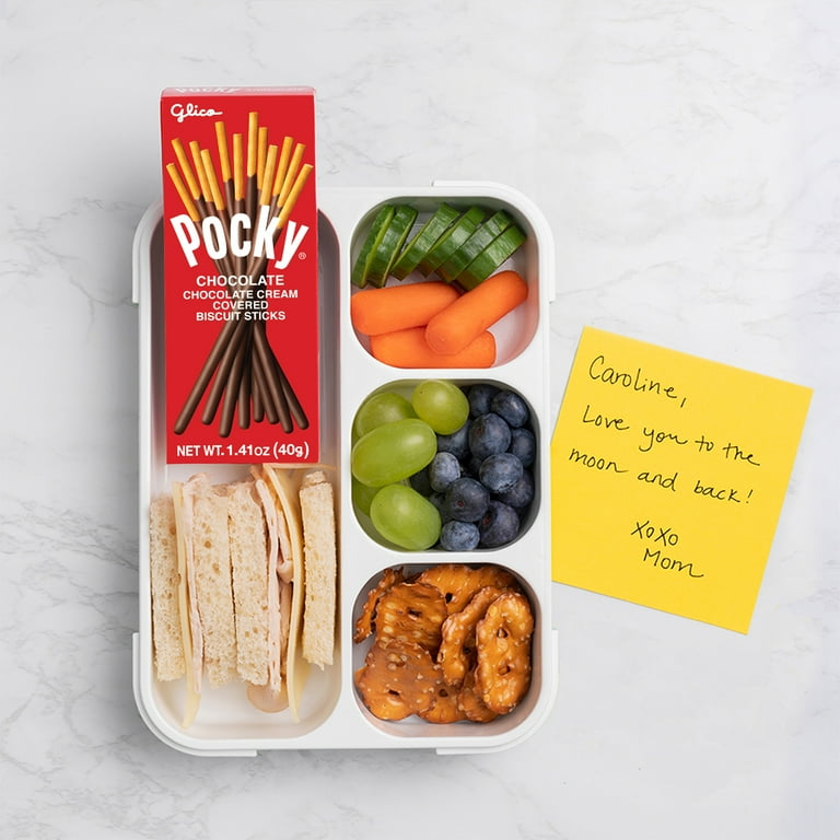 Glico Pocky - Classic Japanese On-The-Go Snack, Chocolate Covered