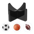 thumbnail image 3 of Uxcell 2 Inch Acrylic Ball Display Stand Holder for Softball Baseball Tennis Black, 3 of 6