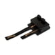 thumbnail image 1 of Clip de conexión de alimentación digital para trenes en miniatura, escala HO, pieza de repuesto, escala 1:87, modelo Negro, 1 of 9