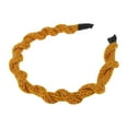 thumbnail image 4 of Unique Bargains 1 Pc Headband Colorful Cable Knit Hair Accessories for Women Ginger, 4 of 5