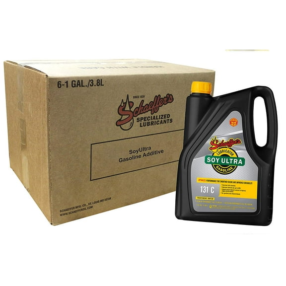 *4 Gallons* Gas Additive up to 5% MPG Increase Schaeffer's SoyUltra® 131C