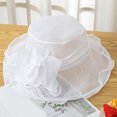 thumbnail image 4 of cpengpj Ladies Sun Hat Kentucky Jockey Club, Tea Party Accessories for Women Hats for Derby Day Wedding Tea Cocktail Party Sun, 4 of 6