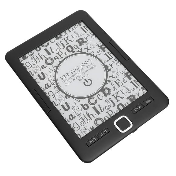 Electric Book Reader, Text Highlighting 6 Inch Ink Screen Book Reader with 8G Storage for Travel for Home
