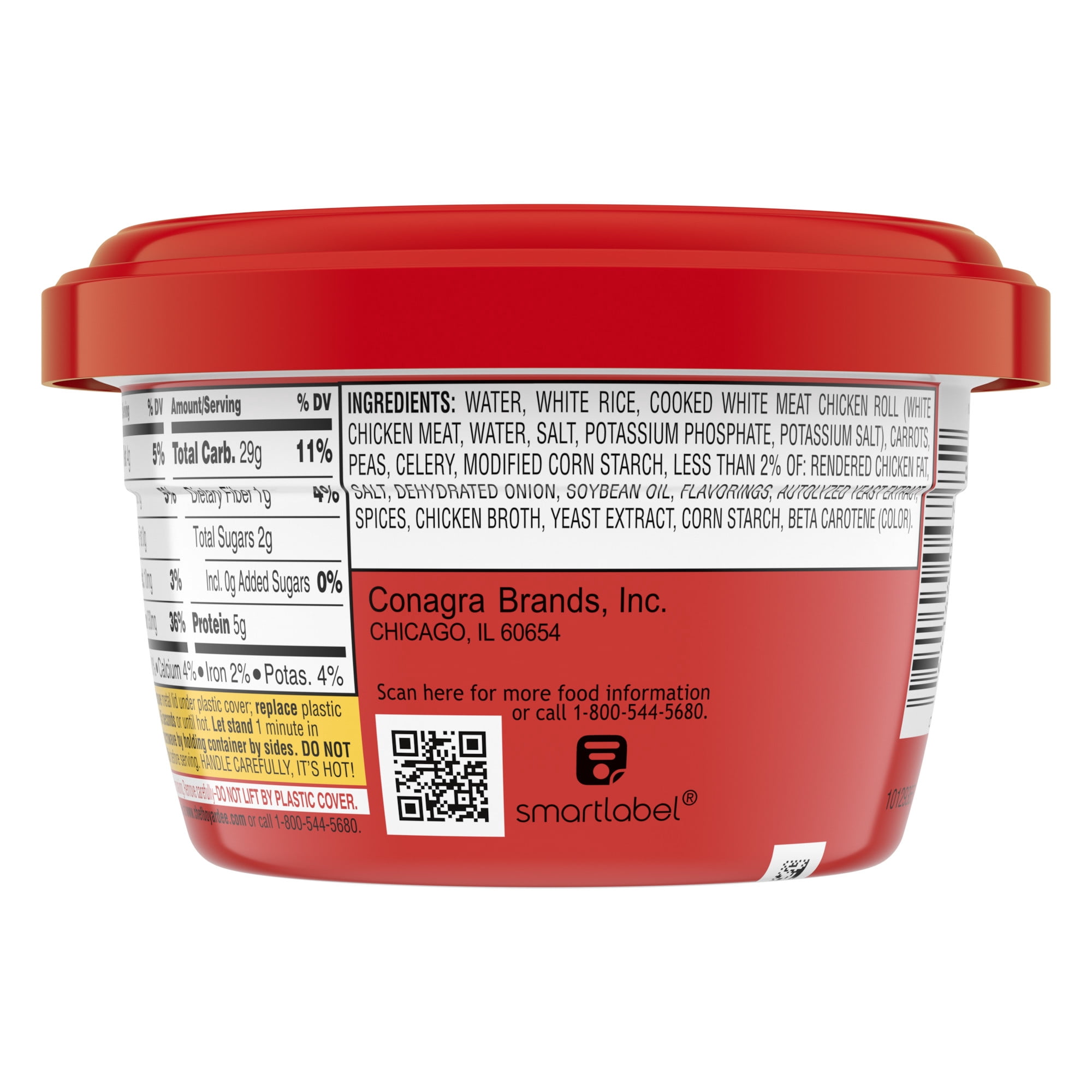 (12 pack) Chef Boyardee Rice with Chicken & Vegetables, Microwavable Meal, 7.25 oz. Bowl