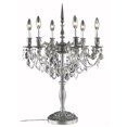 thumbnail image 1 of Elegant Lighting Rosalia 29" 6 Light Spectra Crystal Table Lamp, 1 of 1