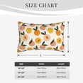 thumbnail image 4 of Fuzoiu Peach1 Print Fuzzy Pillowcases, Super Soft Pillow Case Cover with Zipper for Bedroom, Sofa, Couch,Cozy Pillow Shams for All Seasons-16"x24", 4 of 6