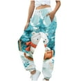 thumbnail image 5 of JingHai Christmas Sweatpants for Women Fleece Lined Sweatpants Women Baggy Pull on High Waisted Joggers Athleisure Warm Trouser Sweat Pants with Pocket-Multicolor XL, 5 of 6