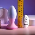 thumbnail image 5 of Evolved Paradise Rechargeable Silicone Vibrating Anal Plug, Pink/Purple, 5 of 6