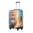thumbnail image 1 of Fotbe Sailing Ship Ocean Sunset Funda Protectora para Equipaje, Antirrayones y Resistente a la Suciedad, Compatible con Maletas de 18 a 32 Pulgadas-Small, 1 of 7