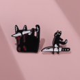 thumbnail image 3 of Broche Creativo Punk Murciélago Perro De Solapa Animal Insignias Pin Accesorios De Joyería Regalo, 3 of 4