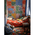 thumbnail image 1 of Qisvanset 12x16 Inch Still Life with Birds and Art Supplies Canvas Painting Wall Art, 1 of 5
