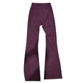 thumbnail image 5 of CAIXIA Stretch Pants for Women Plus Size Seamless Flared Workout Pants Stretchy Wide Leg Yoga Pants Flare Leggings with Pockets for Workout Running Athletic Activewear, 5 of 6