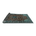 thumbnail image 2 of Ahgly Company Indoor Round Persian Light Blue Traditional Area Rugs, 3' Round, 2 of 4