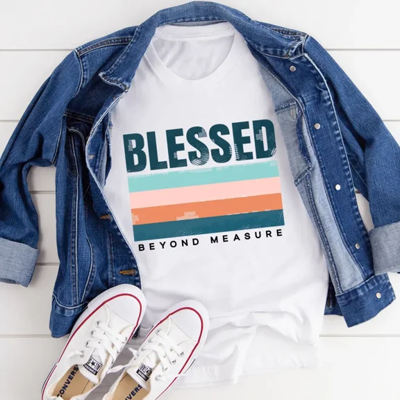 Blessed Tee - White / L