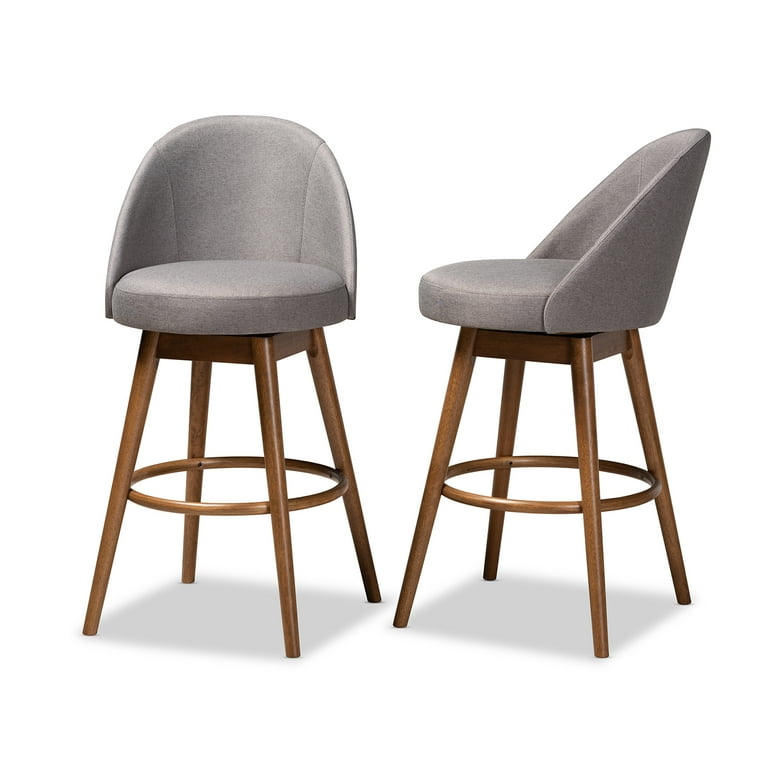 12+ Grey Wood Bar Stools