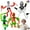 4 Fidget Toys, variant on Joyfy 72 PCS Halloween Stretchy Skeletons, 9 Colors Halloween Stress Relief Toys,Stretchy Skull Toys for Halloween Trick or Treat Party Favor, Halloween Goody Bag Fillers