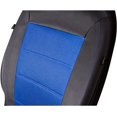 thumbnail image 5 of PIC AUTO 9PCS Blue Mesh and Leather Car Seat Covers Full Set Universal Fit, 5 of 9