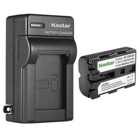 Image of Kastar 1-Pack Battery and AC Wall Charger Replacement for Sony DSLR-A500B DSLR-A500L DSLR-A500Y DSLR-A550 α550 Alpha A550 DSLR-A550B DSLR-A550H DSLR-A550L DSLR-A550Y DSLR-A560 α560