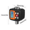 thumbnail image 2 of Tignapoo Digital Torque Wrench Meter with 1/2" to 1/4" & 3/8" Adapters, Multi-Unit Conversion, Sound & Light Alarm, Dual Modes, Black & Orange Design (Battery Not Included), 2 of 6