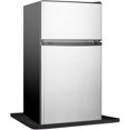 thumbnail image 7 of Tutuviw Mini Fridge Silicone Mat - 23.6'' x 23.6'' Heavy Duty Under Refrigerator Mat Protect Floor from Spills Leak Water from Fridge Washing Machine Wine Cooler, Black, 7 of 7