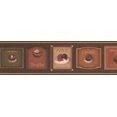 thumbnail image 2 of Délicieuses Boîtes de Chocolat Papier Peint Bord Retro Design, Rouleau 15' x 6,7'', 2 of 3