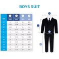 Boy's 6Piece Suit Set Includes Suit Jacket, Dress Pants, Matching