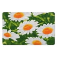 thumbnail image 1 of Step onto Comfort Non-Slip Daisy Bath Rug, Super Absorbent and Machine Washable, 1 of 5