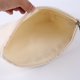 thumbnail image 4 of Bolsa de cosméticos de pana de color sólido Estuche de almacenamiento de viaje para mujer (Blanco), 4 of 6