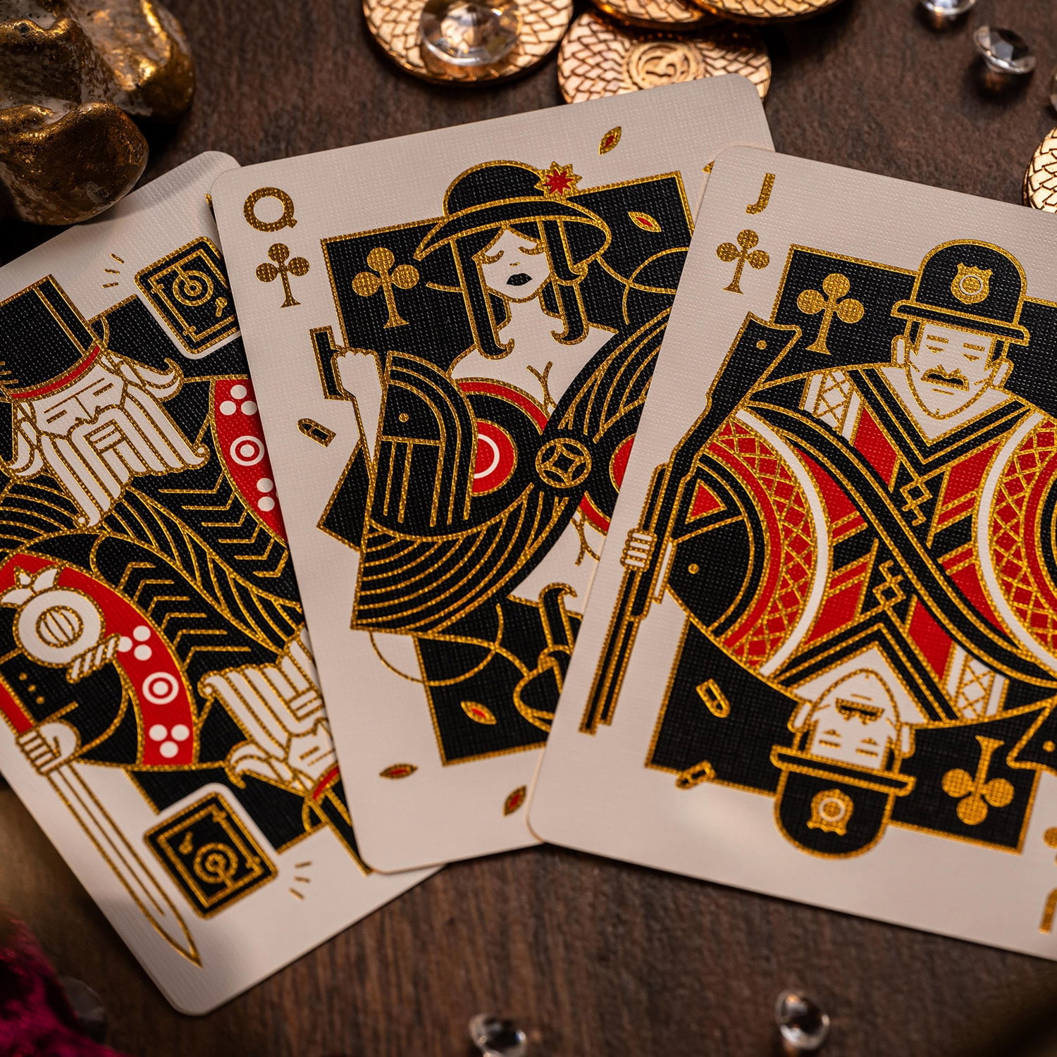 The Gentleman Thief (Secretus Rex) Playing Cards by Giovanni Meroni/TWI