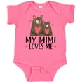 thumbnail image 3 of Inktastic My Mimi Loves Me Bear Boys or Girls Baby Bodysuit, 3 of 5