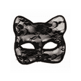 thumbnail image 2 of Halloween Lace Cat Mask - Black, 2 of 2