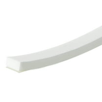 M-D Building Products 02758 1/4 in. x 1/2 in. x 17 ft. White Foam Window Seal for Medium Gaps