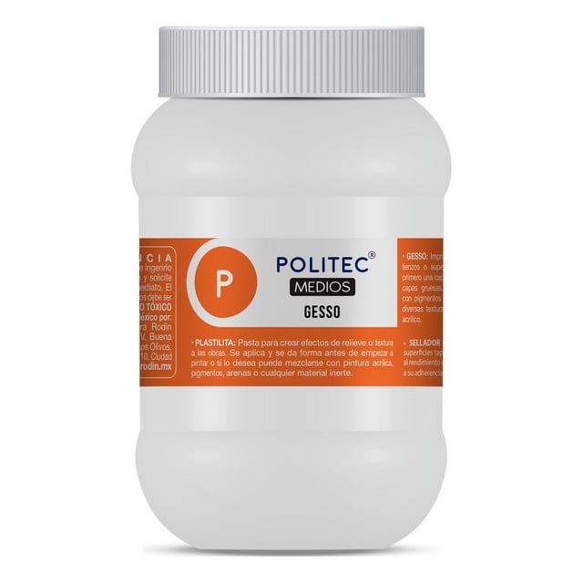 Imprimador Acrílico Blanco Gesso Politec blanco SIN TAMAÑO