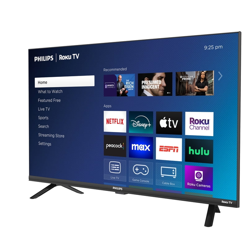 Philips 32" Class HD (720P) Smart Roku Borderless LED TV (32PFL6452/F7) feature detail
