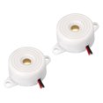 thumbnail image 1 of Unique Bargains 2 Pcs Buzzer Électronique Actif DC 12V Haut-Parleur Bip Interactif, 1 of 3