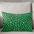 thumbnail image 3 of Clover, Throw Pillow Covers, St. Patrick's Day Green Shamrock Soft Breathable Pillow Cases with Invisible Zipper for Sleeping, Standard Pillowcases for Couch Bed Sofa Chair 20x26 Inches, 3 of 6