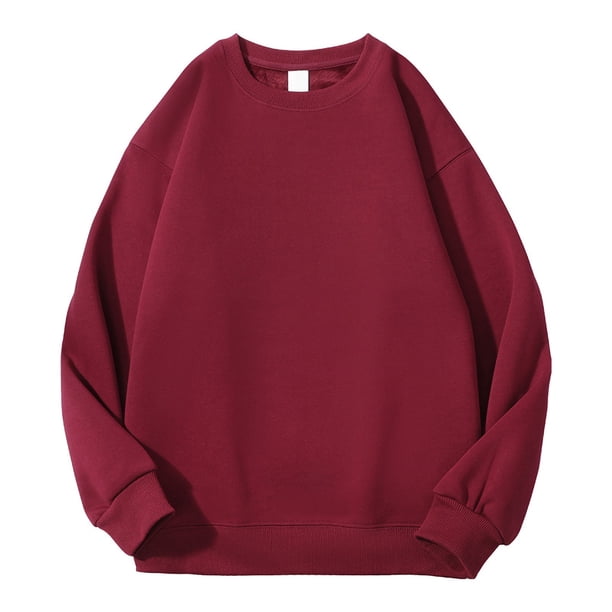 pstuiky camisa de manga larga para hombre, Sudadera con capucha informal para hombre, color sólido, terciopelo de 420 g, cálida y holgada, con capucha de manga larga xxl