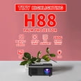 thumbnail image 2 of 1080P Mini Projector 30 Lumen Portable LED Light USB AV Port For Office Home Theater Outdoor Plug, 2 of 7