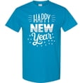 thumbnail image 3 of Inktastic Happy New Year in Hand Lettering T-Shirt, 3 of 5