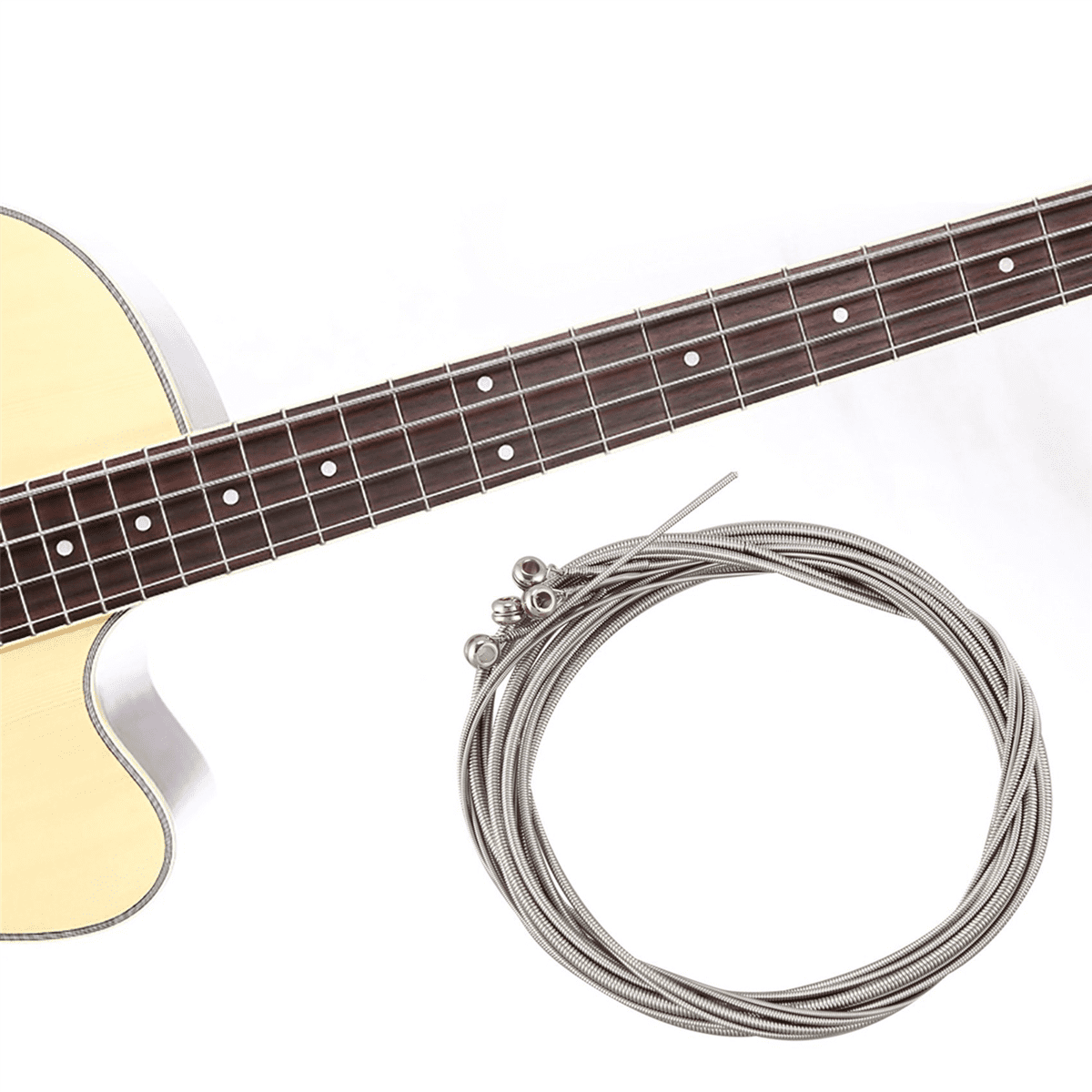 Set of 40 Steel Strings for 4 String Bass Guitar