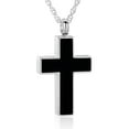 thumbnail image 7 of Cremation Cross Necklace for Ashes Stainless Steel Cross Urn Pendant Ashes Holder Memorial Jewelry, 7 of 7